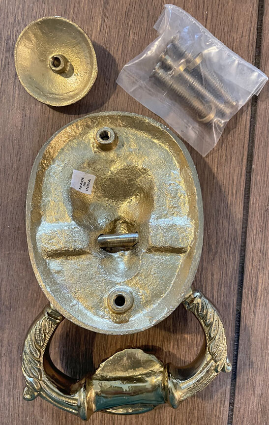 Brass Lion Doorknocker