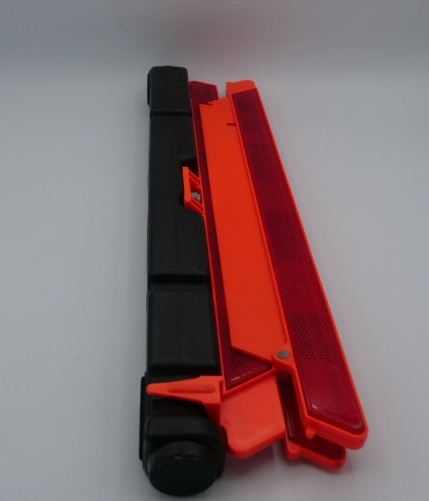 Roadside Warning Triangle 17" X 17" Emergency Warning Device SATE-LITE 17A