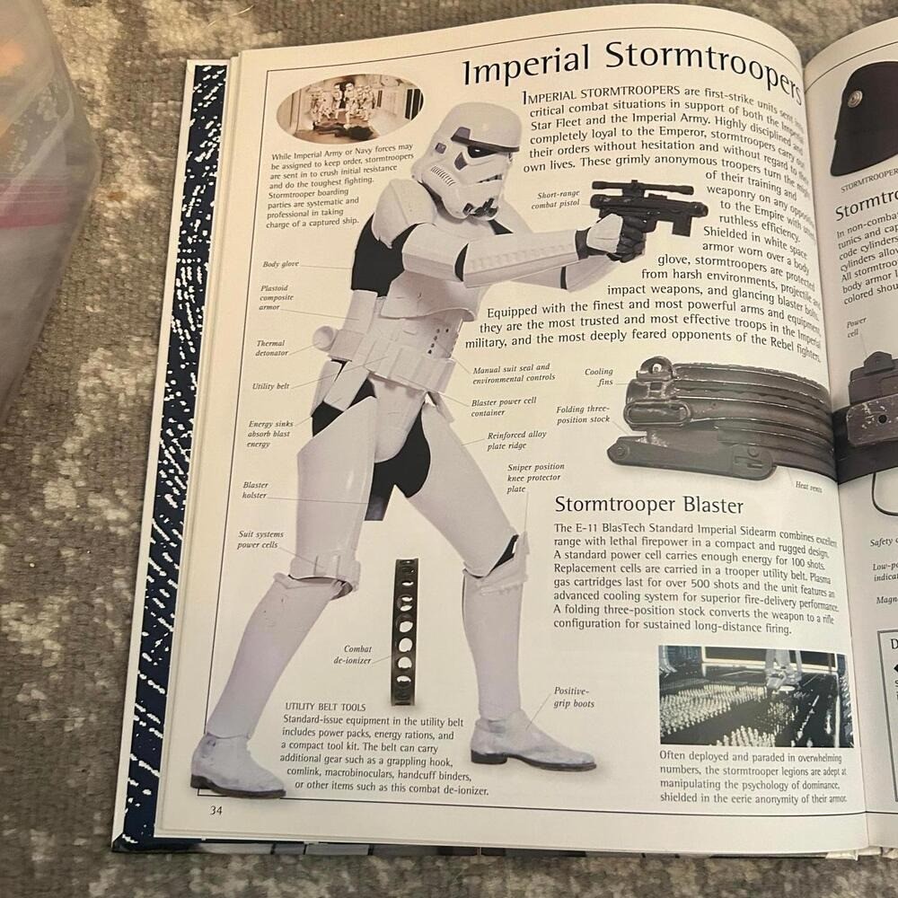 DK Publishing Star Wars-The Visual Dictionary Hardcover Book
