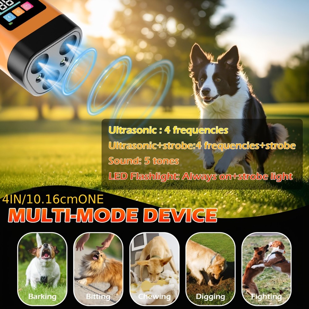 Effective Reliable Safe User-Friendly Lightweight Pet Anti-Barking Training Tool