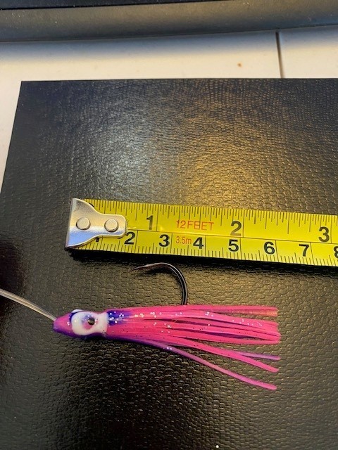 *High-Low Rig* Cod,Haddock,Pollock,Cusk. universal bottom rig w/ 2" hoochies