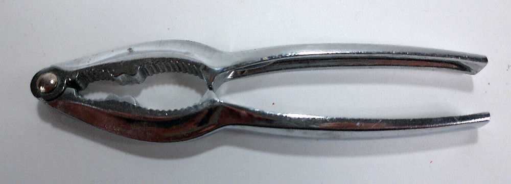 Vtg 6" French Metal Nutcracker / Kitchenware / Utensil / Tableware / Granny Core