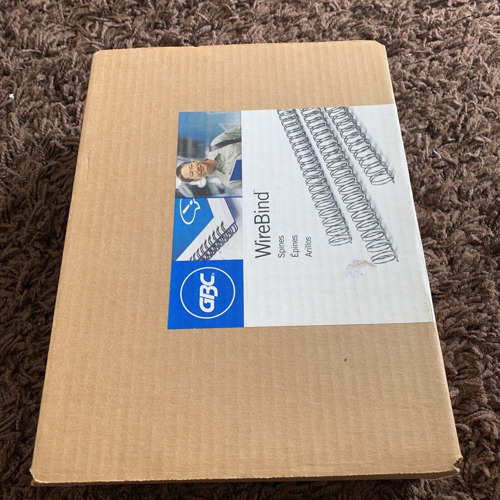 GBC WireBind Binding Spines Binding Spines 68 Pieces Unused Open Box
