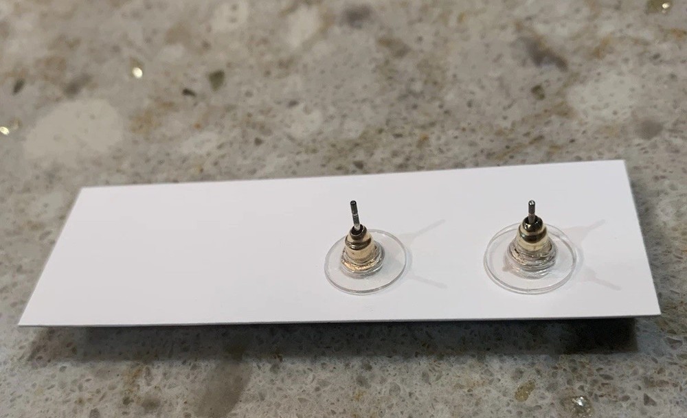 Authentic Pamlico River NC Shark Teeth Earring Stud
