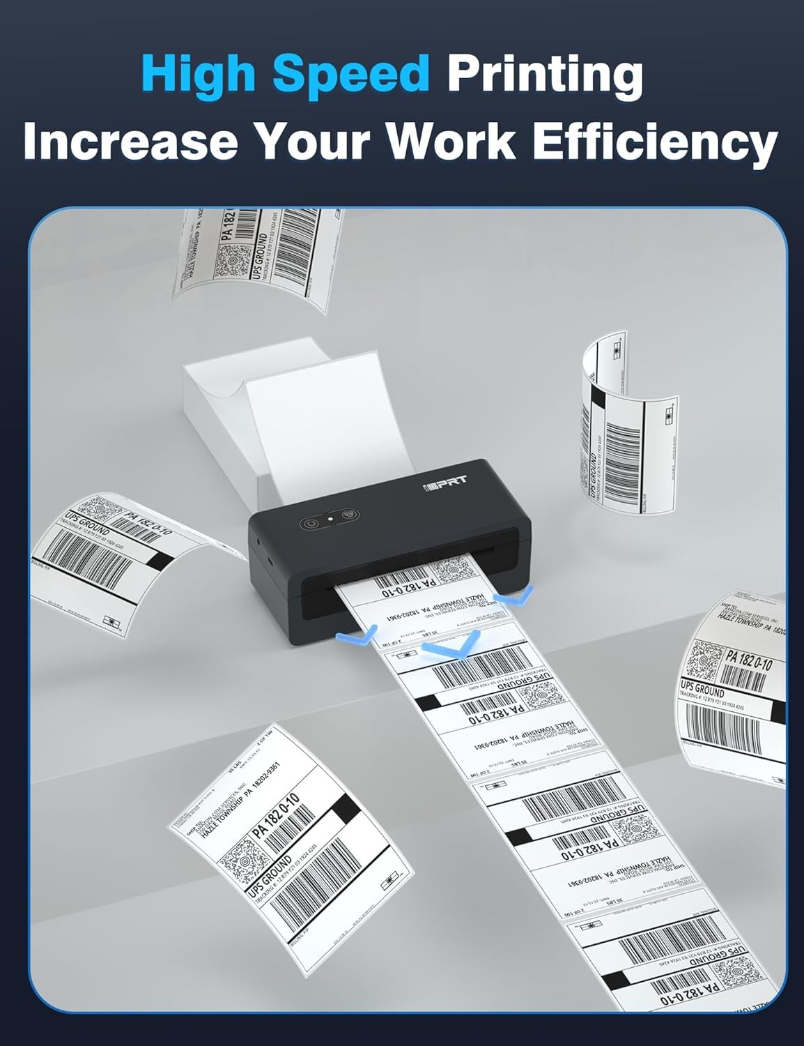 iDPRT Thermal shipping Label Printer Bluetooth 4x6 for USPS UPS Amazon eBay Etsy