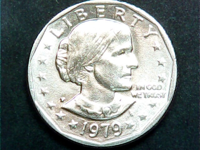 1979 P Susan B. Anthony Dollar Error Die Chip