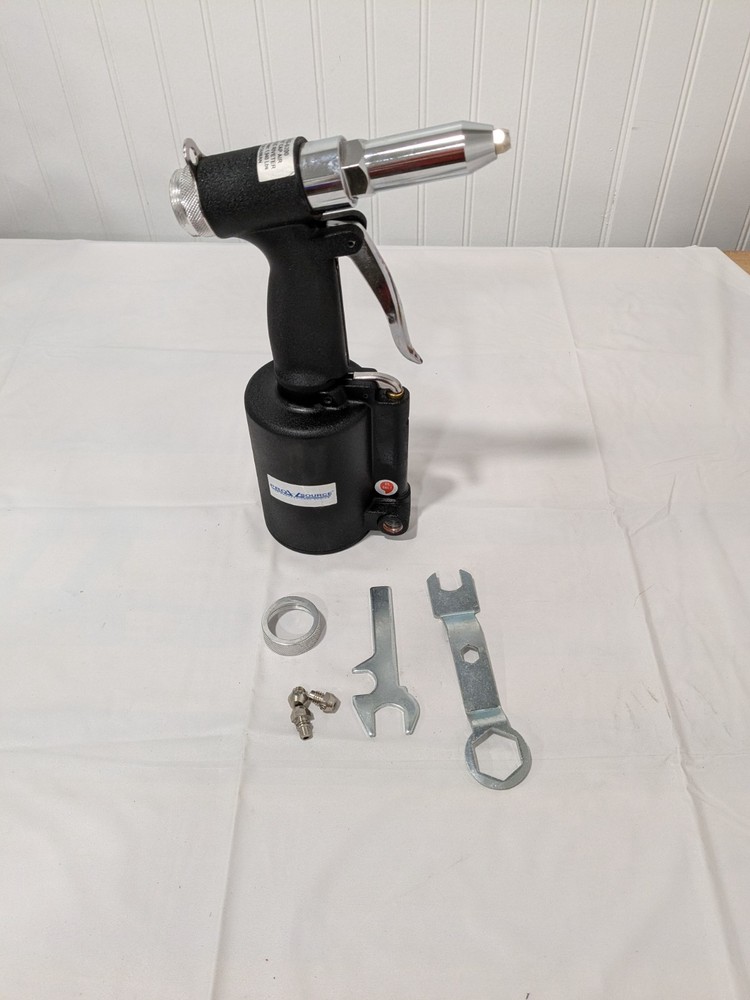 PRO-SOURCE Air Rivet Tool: 0.551" Stroke Length MISSING SAFETY CAP PROSG-0200