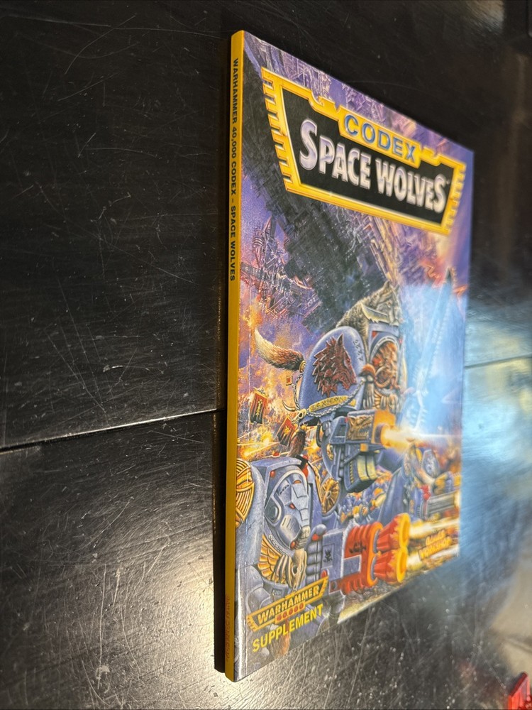 GW Warhammer 40K Codex Space Wolves (2nd Ed) VG+