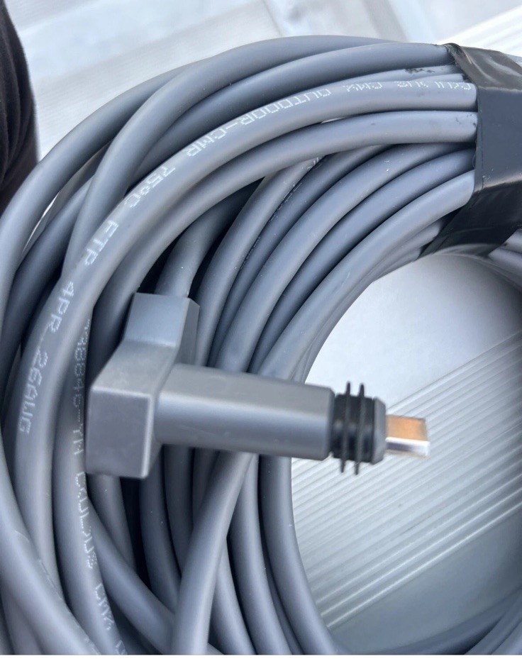 For Starlink Rectangular Satellite V2 Internet Replacement Cable Line Wire（30ft）