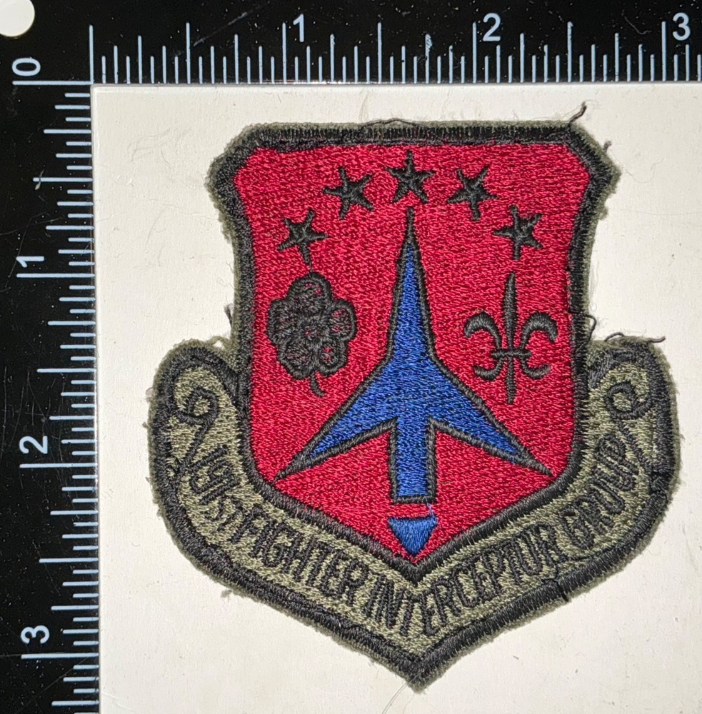 USAF US Air Force 191st Fighter Interceptor Group SUBDUED Patch