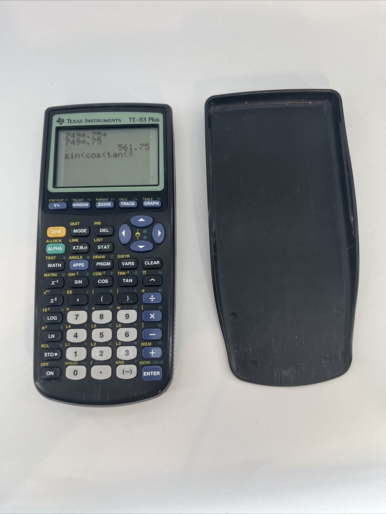 TI-83 Plus Graphing Calculator - Texas Instruments — Inv002