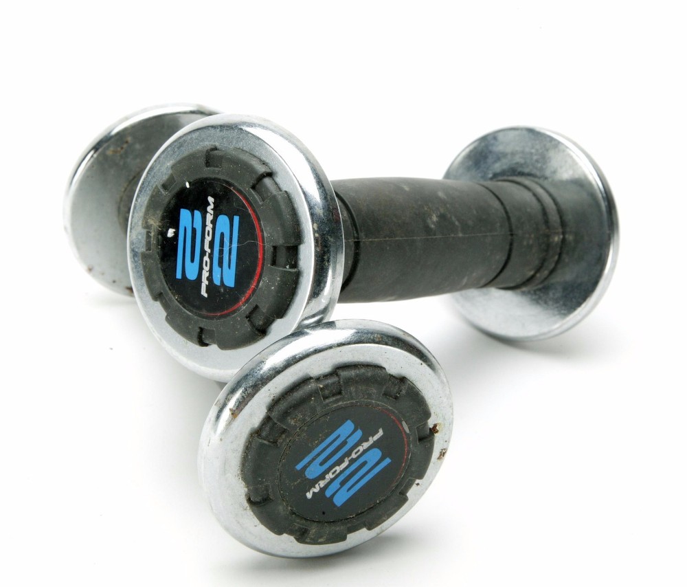 Two Pro-Form Hand Weights 2 lb Each. Used. Good.