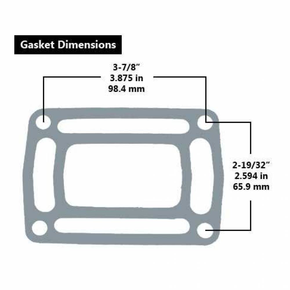 Barr Marine OMC-1-914035 Exhaust Manifold V8 GM/Chevy Volvo Penta 3857723