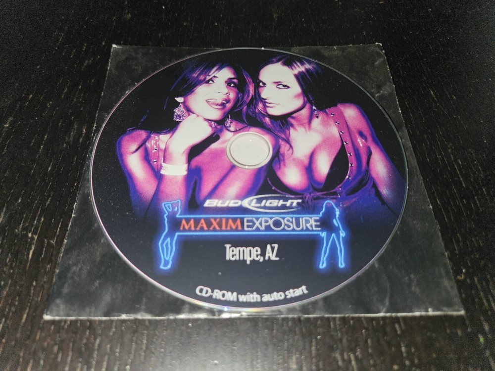 Maxim Exposure Bud Light CD-Rom Tempe AZ