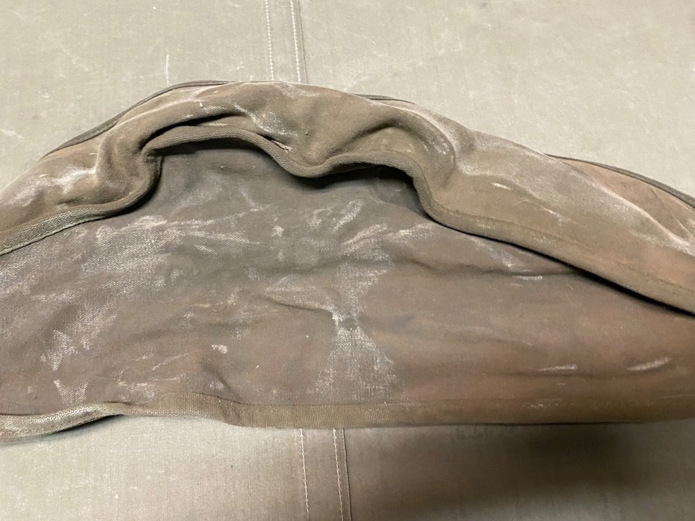 ORIGINAL WWII US ARMY BROWNING .50 CAL BARREL CARRY CASE COVER