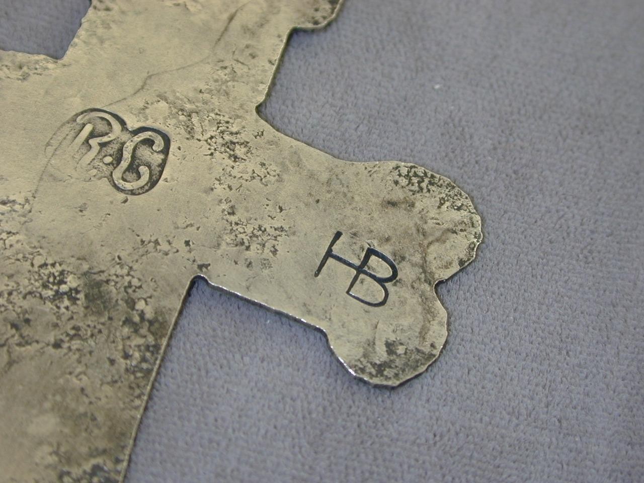 HTF Hudson Bay Robert Cruickshank Native American Trade Silver Cross Montreal