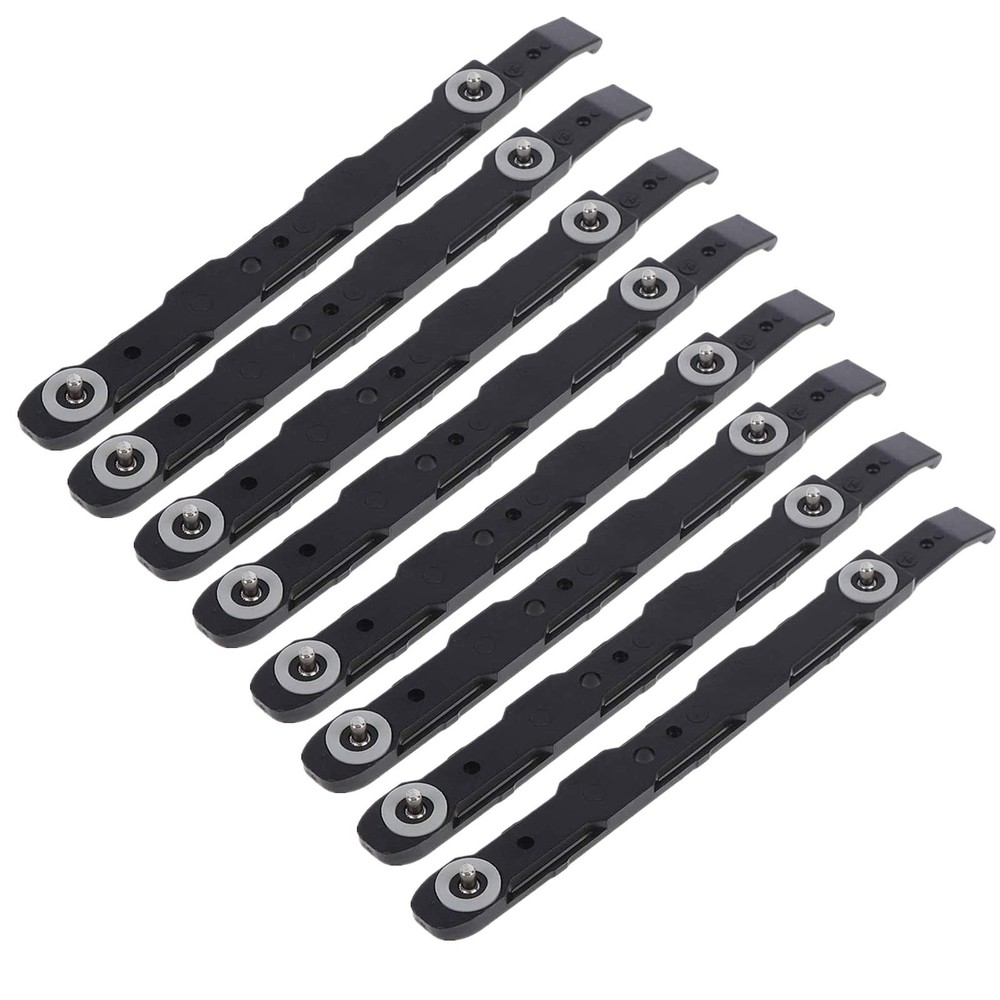 8 Pack Chassis Hard Drive Mounting Plastic Rails Rails...