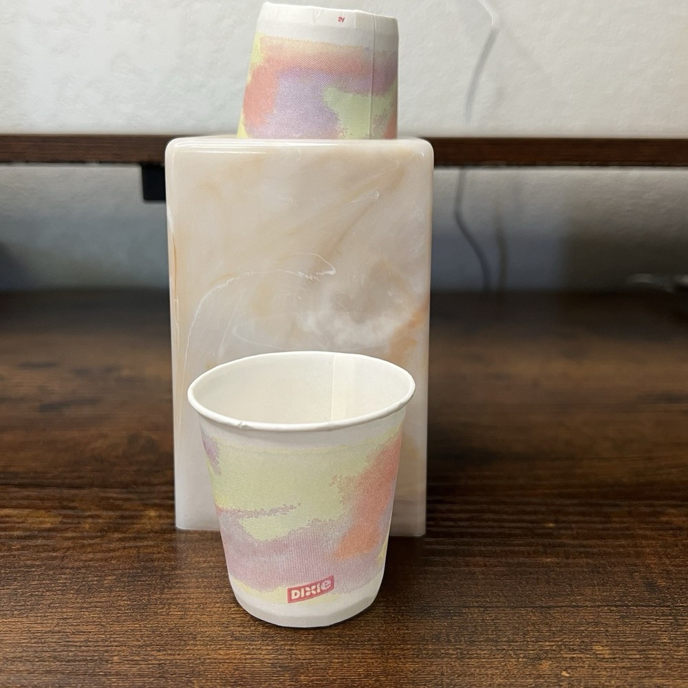 DIXIE 50pcs+ 3oz Bathroom Cups with Dispenser