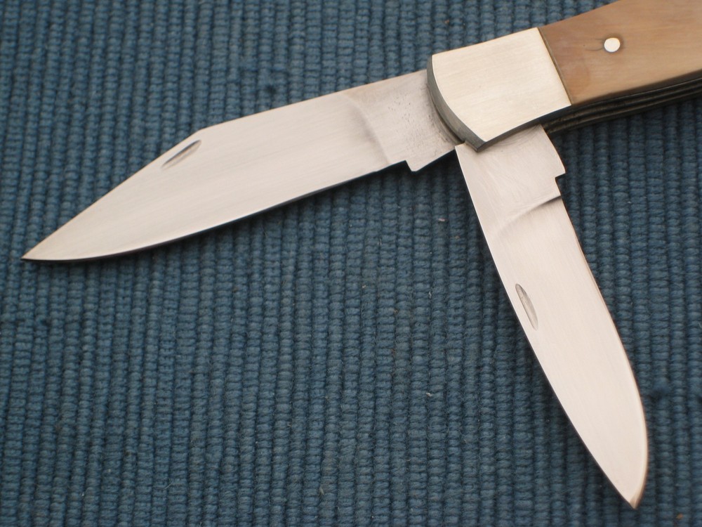 Rick Nowland Handmade 2-Blade Small Trapper