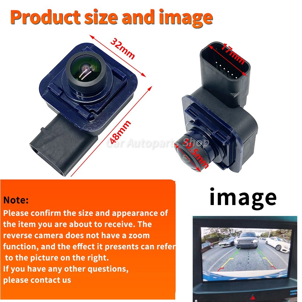 Rear Backup Camera Fit for 2015-2017 Ford F150 F-150 Pickup Truck FL3Z-19G490-D