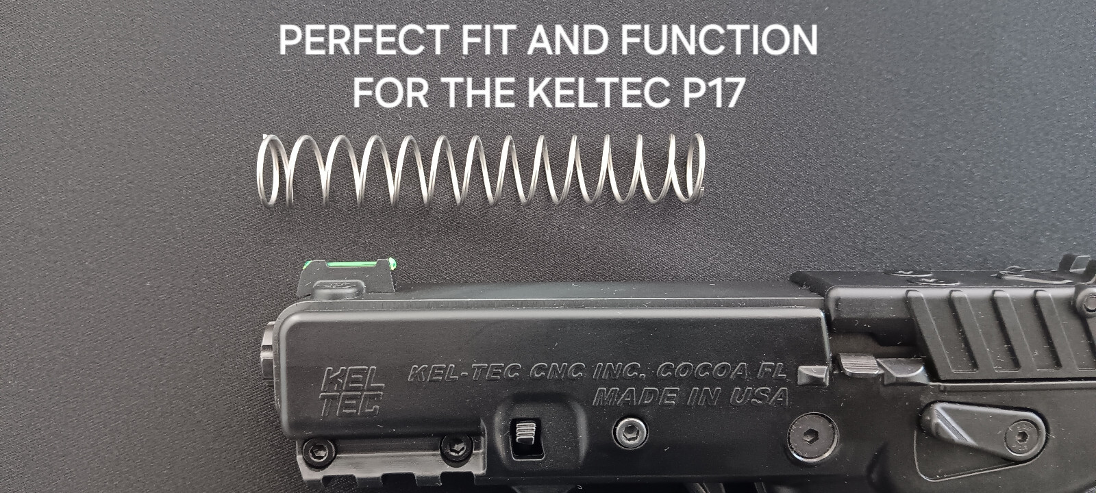 Kel-Tec P17 IMPROVED Recoil Spring