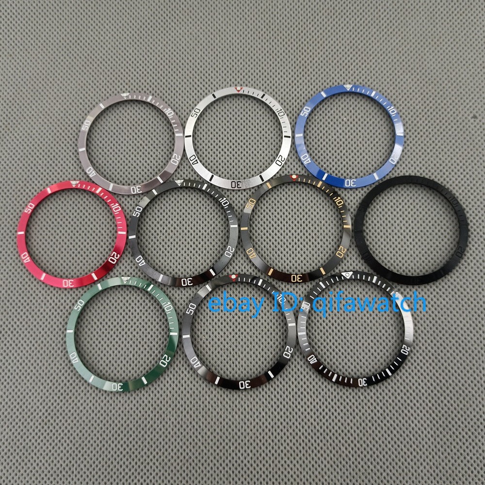37.2mm Aluminum Ceramic Bezel Insert for 39mm automatic watch case