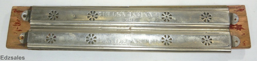 Vintage 12 3/4" Bandmaster DRWZ Harmonica