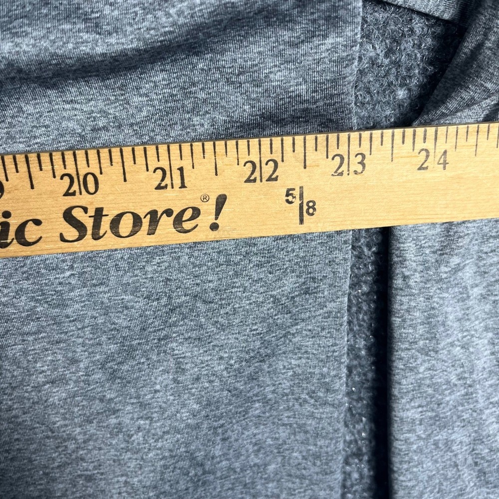 William Murray Quarter Zip Pullover Mens XL Grey Heathered Golf Performance Top