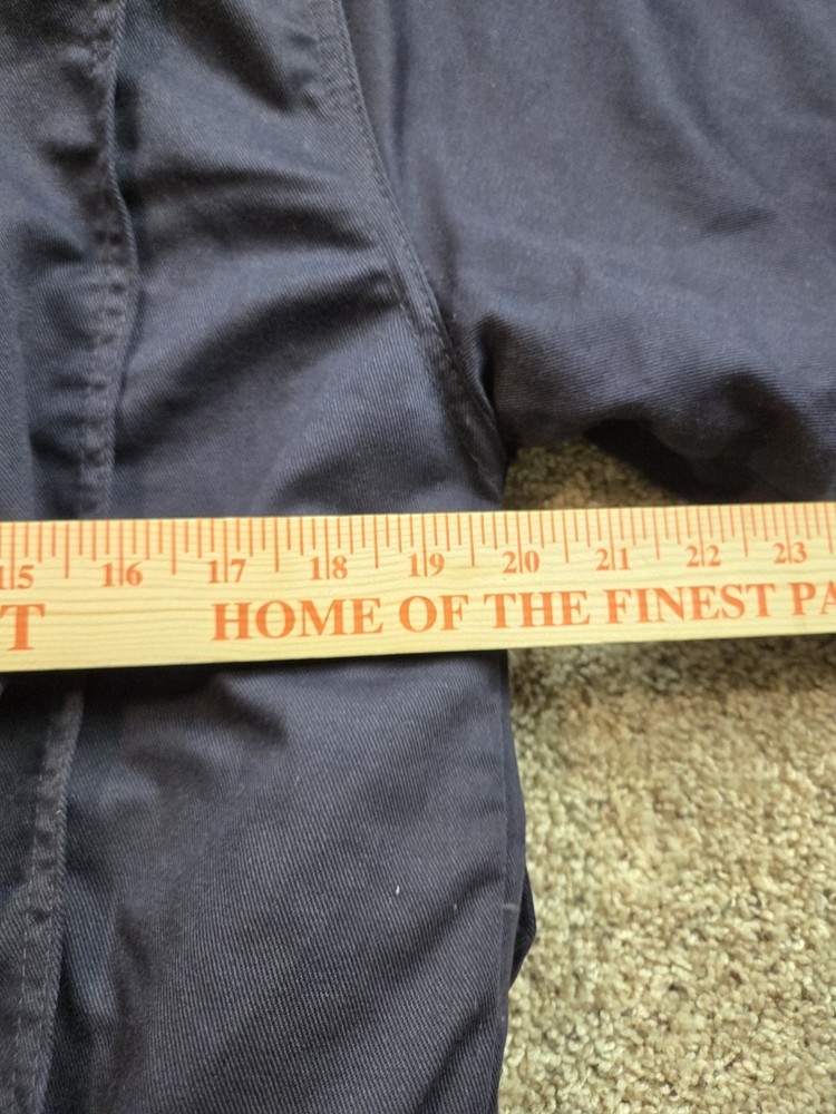 Bulwark FR Work Jacket Mens Small Blue Bomber Flame Resistant Full Zip