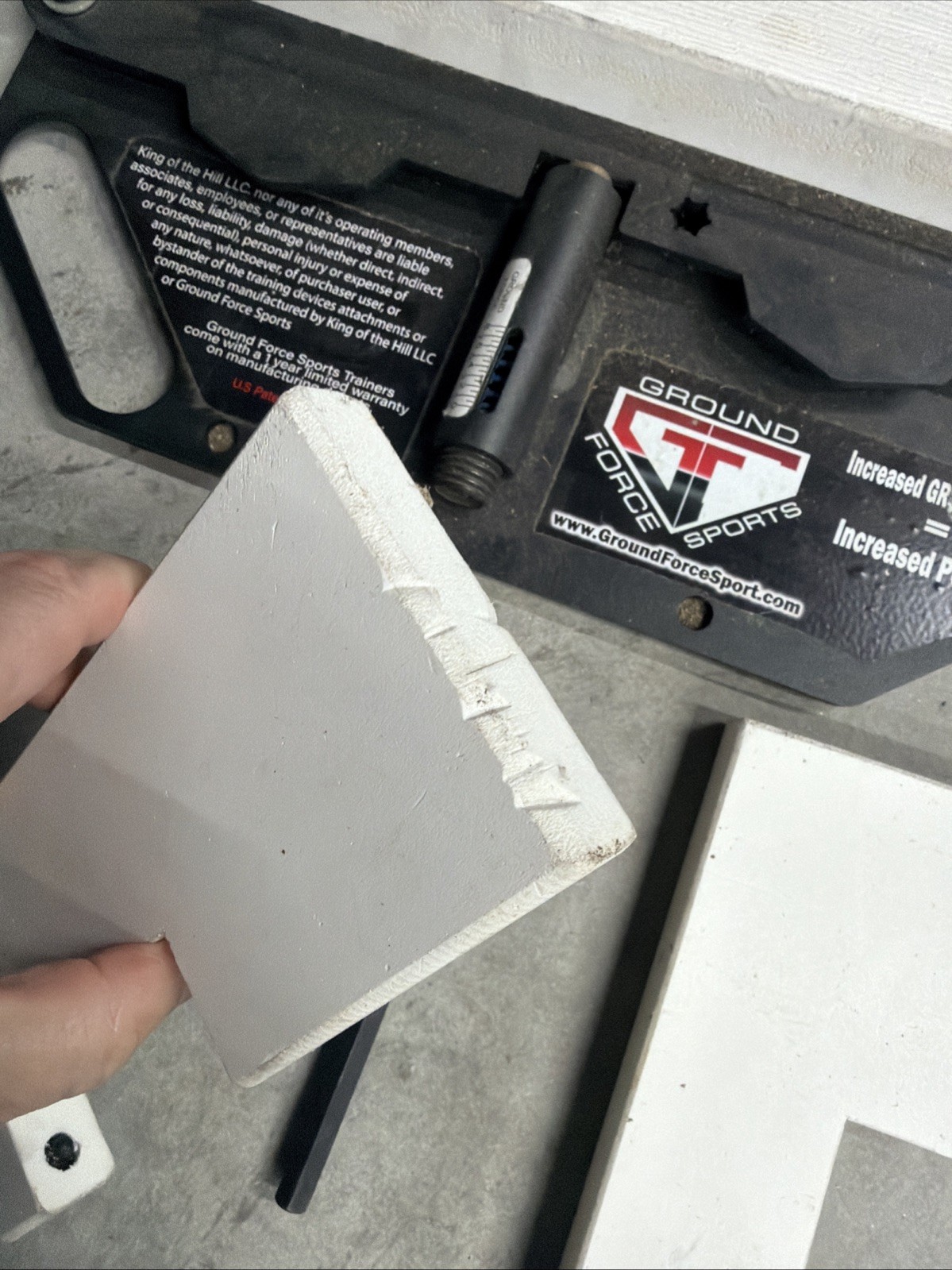 Ground Force King of the Hill Queen Of The Hill Pitching Aid Softball Baseball