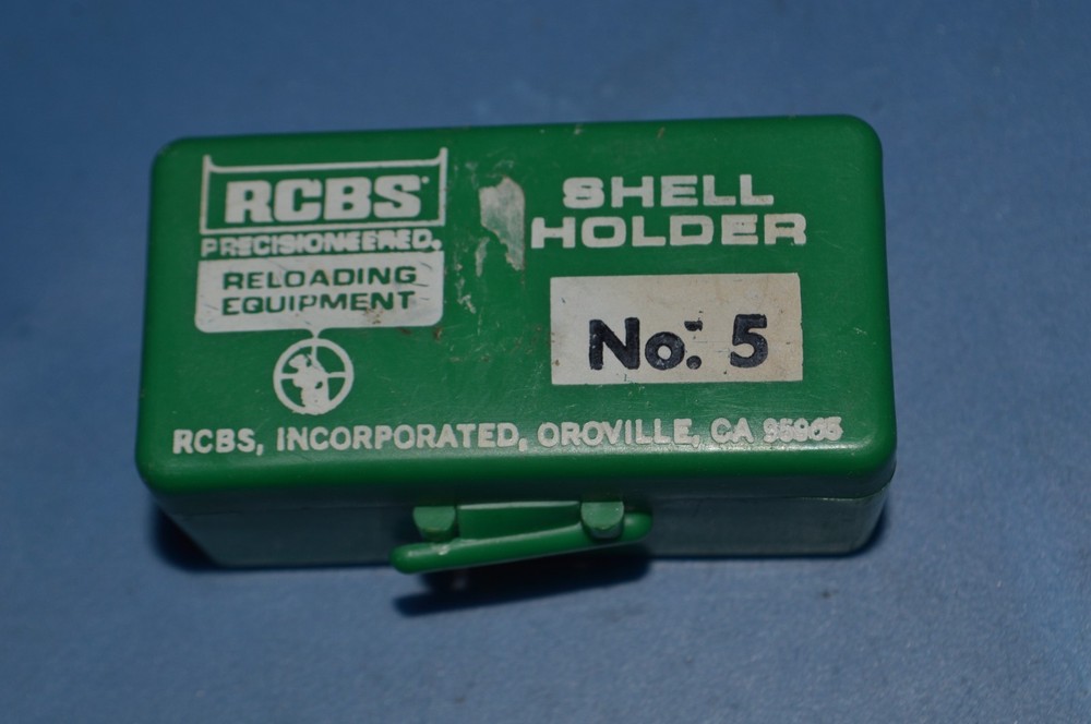 LOT #10  RCBS  SHELL HOLDER #5