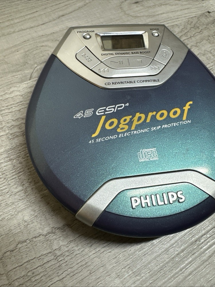 Philips Jog proof Portable CD Player 45 ESP 4 Tested