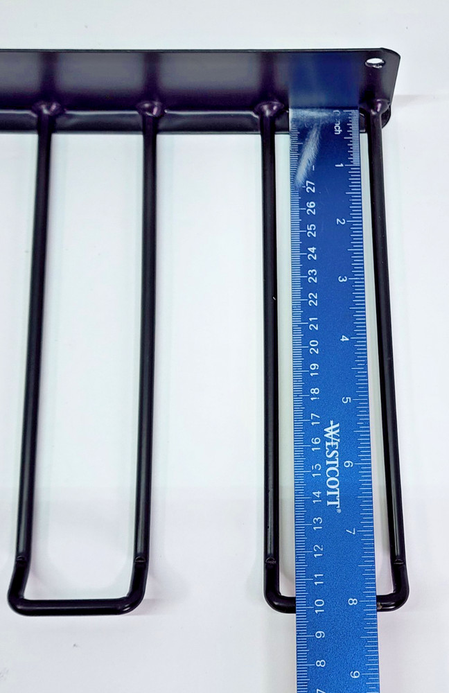 Power Tool Organizer Solid Metal Black Rack - Wall Mount