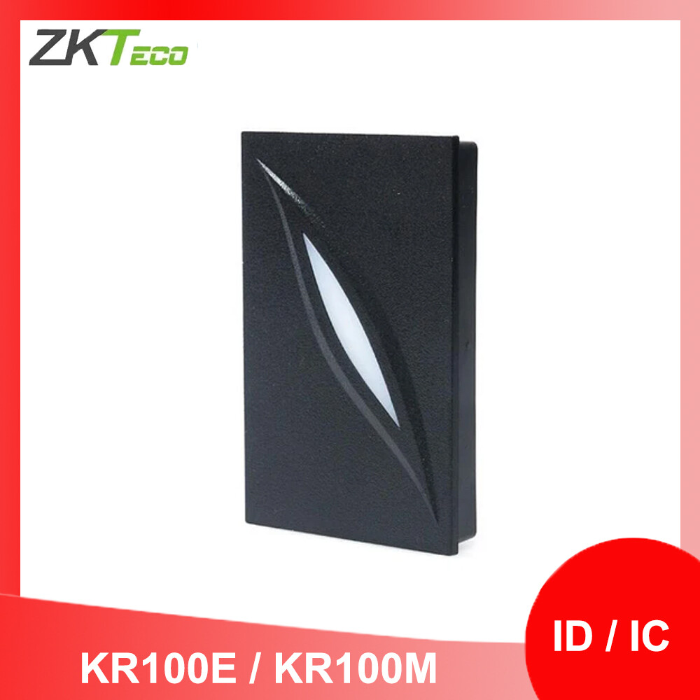 ZKTeco IP65 Waterproof ID/IC Card Reader for Door Access Control KR100E / KR100M