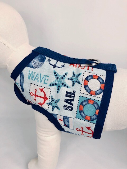 Beach Days Dog Harness Apparel Vest