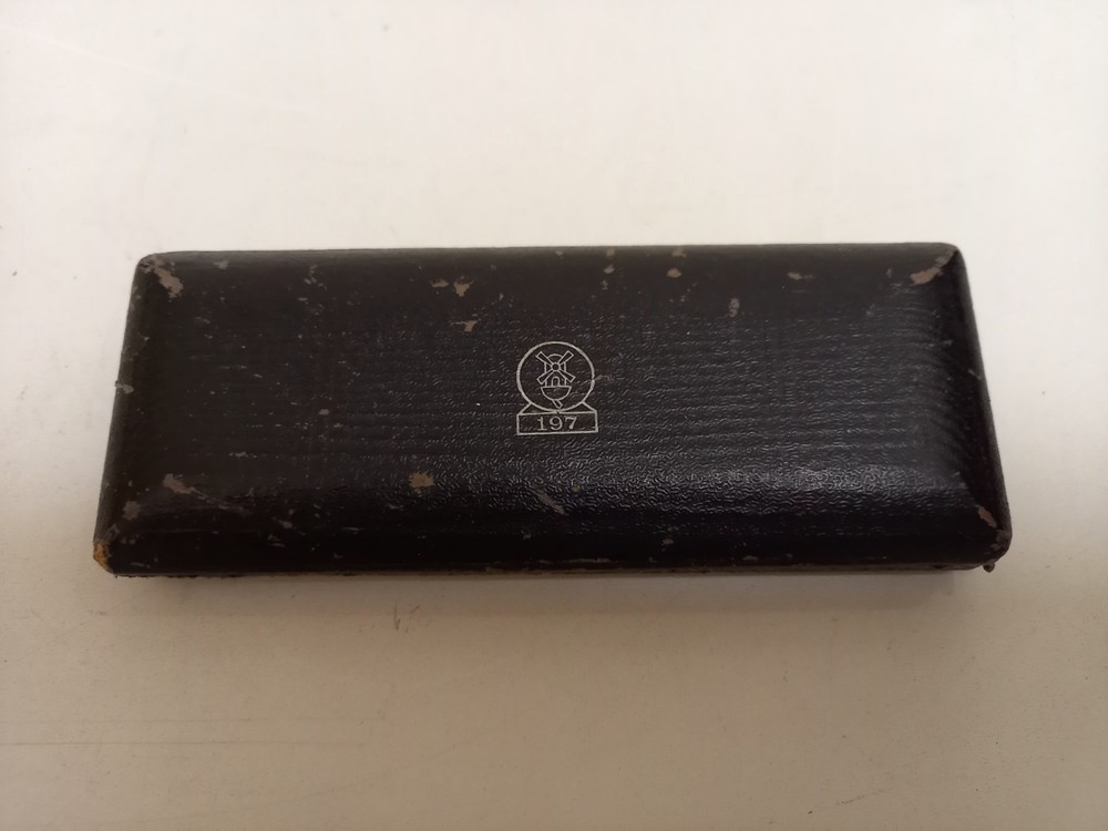 Vintage Technical Drawing Instruments Complete Five Piece Set in Original Case