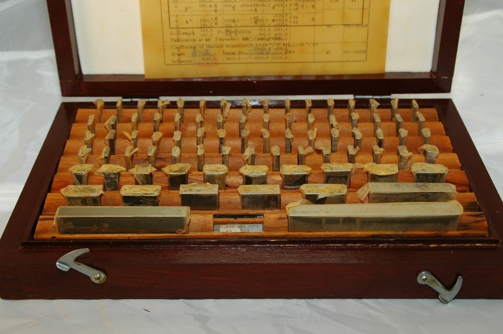 Gauge block 81 pcs. Grade A+B