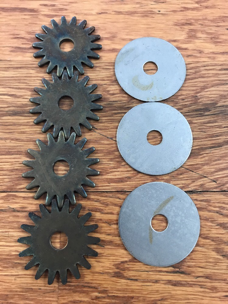 Stone Grinding Cup Star Dresser Replacement Wheels, 1 Set