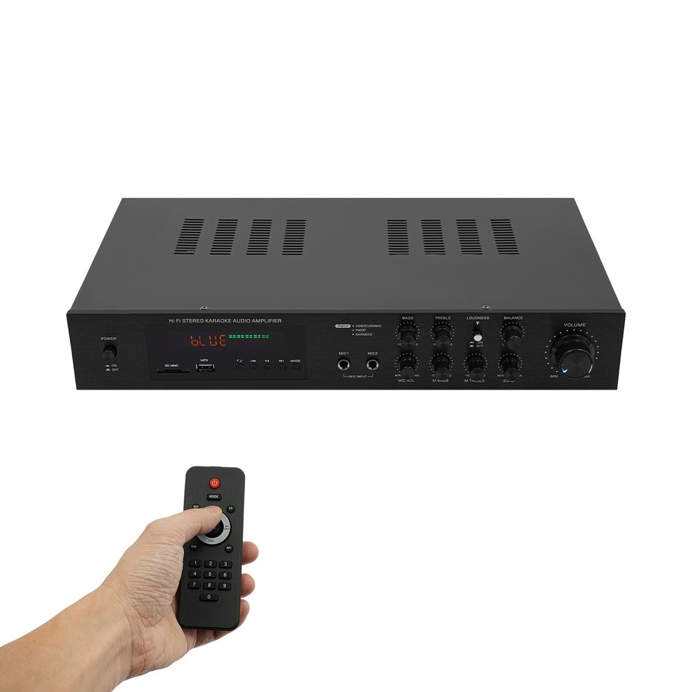 Audio Power Amplifier Electric Bluetooth Amplifying Machine with Remote Control