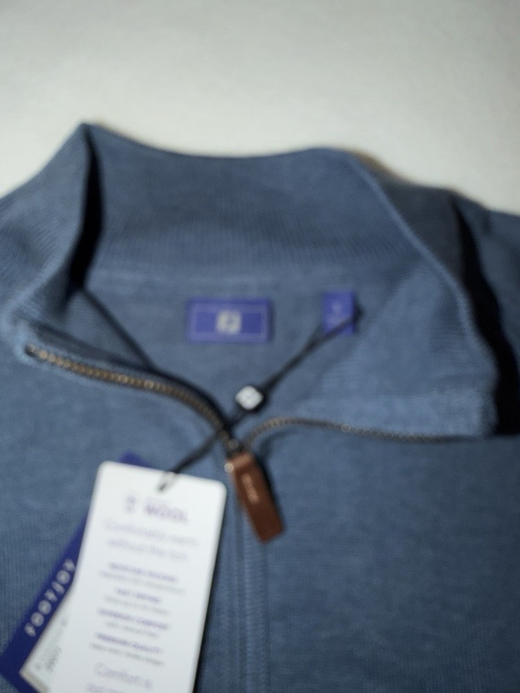 Footjoy Drirelease Half Zip Sweater Large Latest Edition