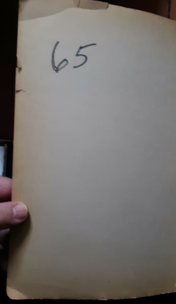Robert Anderson, corrected original play script THE DAYS BETWEEN 1965