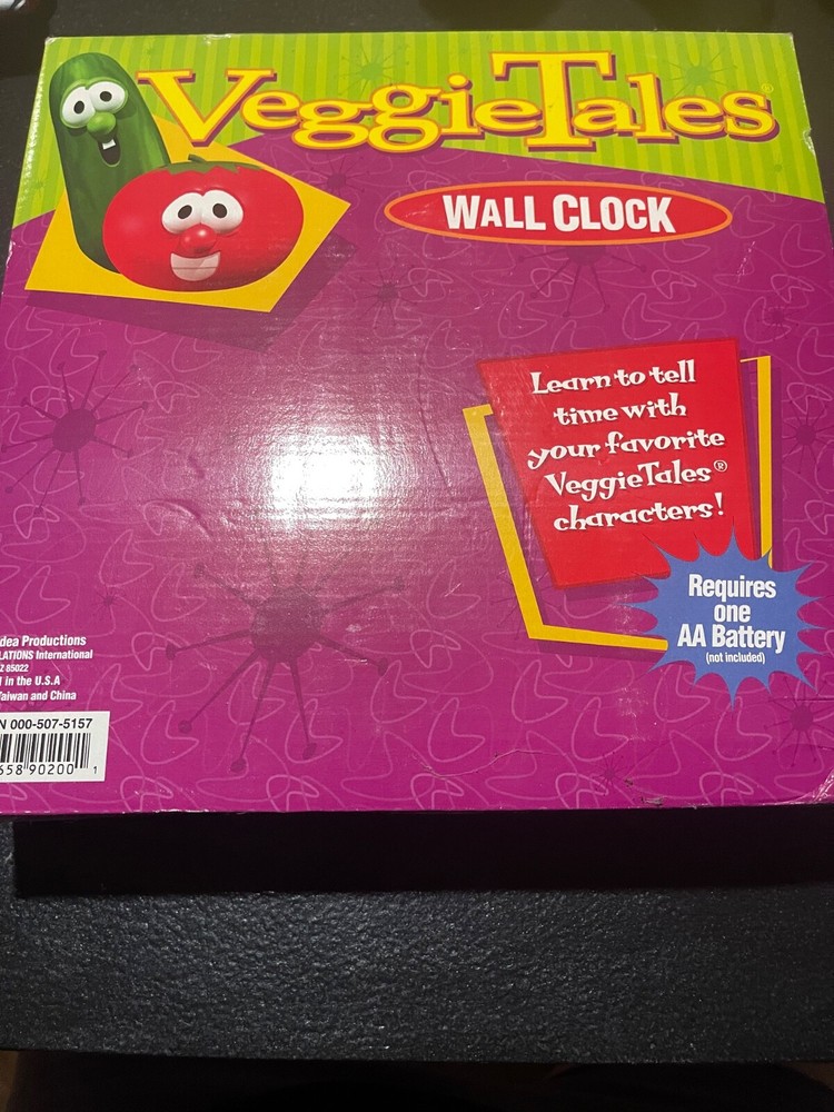 Big Idea Veggie Tales Wall Clock