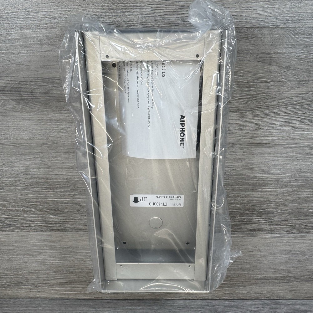 AIPHONE GF-103HB Surface Mount Box New Without Packaging