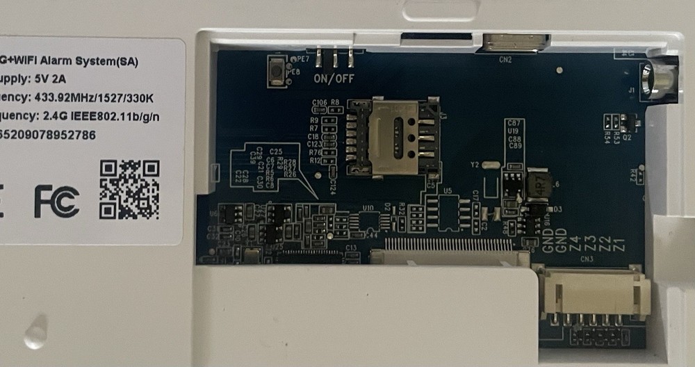 Wireless Smart Home Security Alarm System with RFID