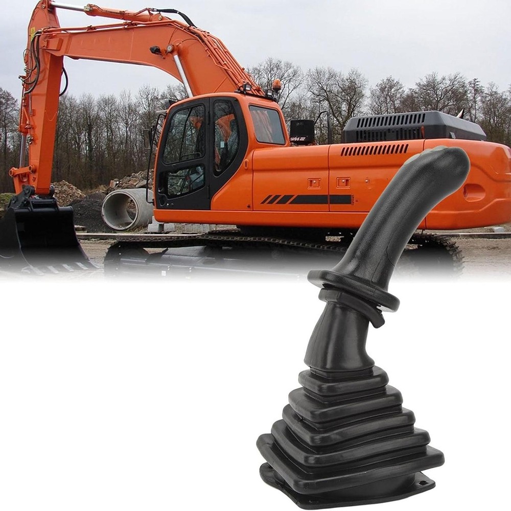 2Pcs Excavator Joystick Handle Component Attachment with Protective Sleeve