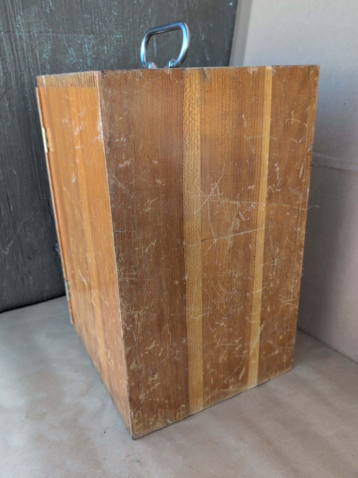 Vintage Spencer Microscope With Wooden Case No Key Buffalo USA