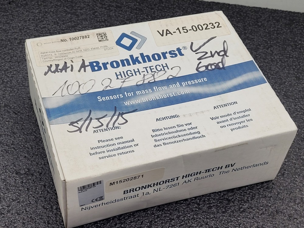 Bronkhorst High-Tech RuR-013f EZ-FLOW Select Mass Flow Meter/Controller [A]