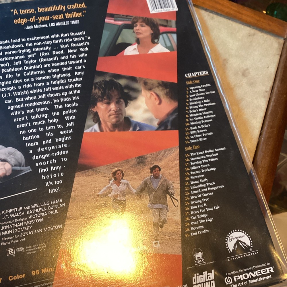 Breakdown (Laserdisc)