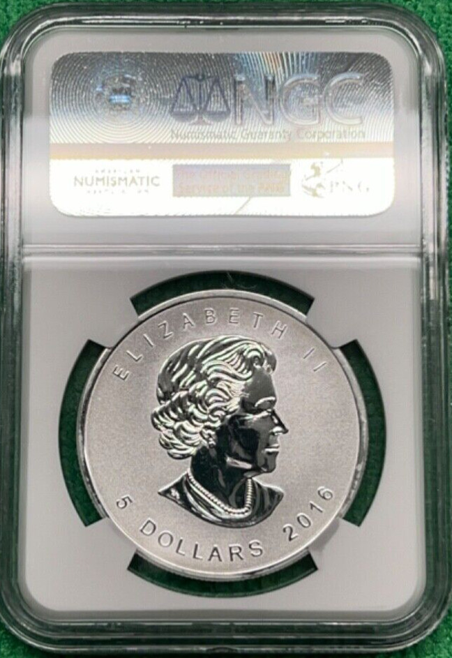 2016 Canada $5 Maple Leaf Monkey Privy Reverse Proof Early Release NGC PF 69