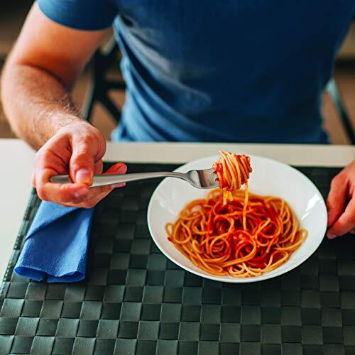 for-Ghetti Spaghetti Fork (Set of 4) Large (Pack 4), Silver